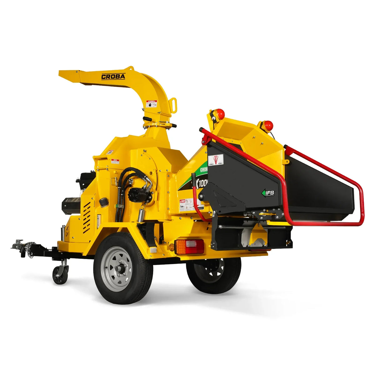 MechMaxx TX1000 Wood Chipper 35HP 1000cc Electric Start 20.3cm Capacity