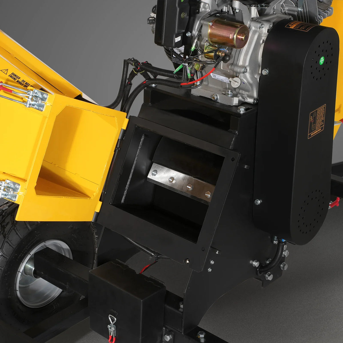 MechMaxx B150 Wood Chipper 13.4HP Electric Start 15.2cm Capacity