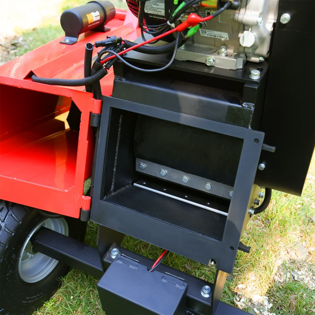 MechMaxx P4206 Wood Chipper 13.4HP 420cc Electric Start 15.2cm Capacity