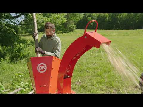DR Power Pro 475 Wood Chipper 11.5HP 12.1cm Capacity