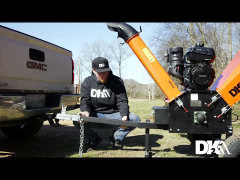 DK2 OPC506E Cyclonic Chipper Shredder 14HP Kohler 15.6cm Capacity