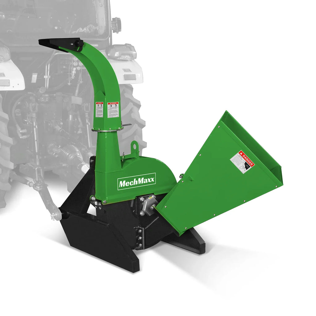 MechMaxx BX42S Wood Chipper 3-Point PTO for Tractors Up to 45HP