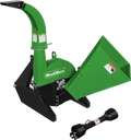 MechMaxx BX42S Wood Chipper 3-Point PTO for Tractors Up to 45HP