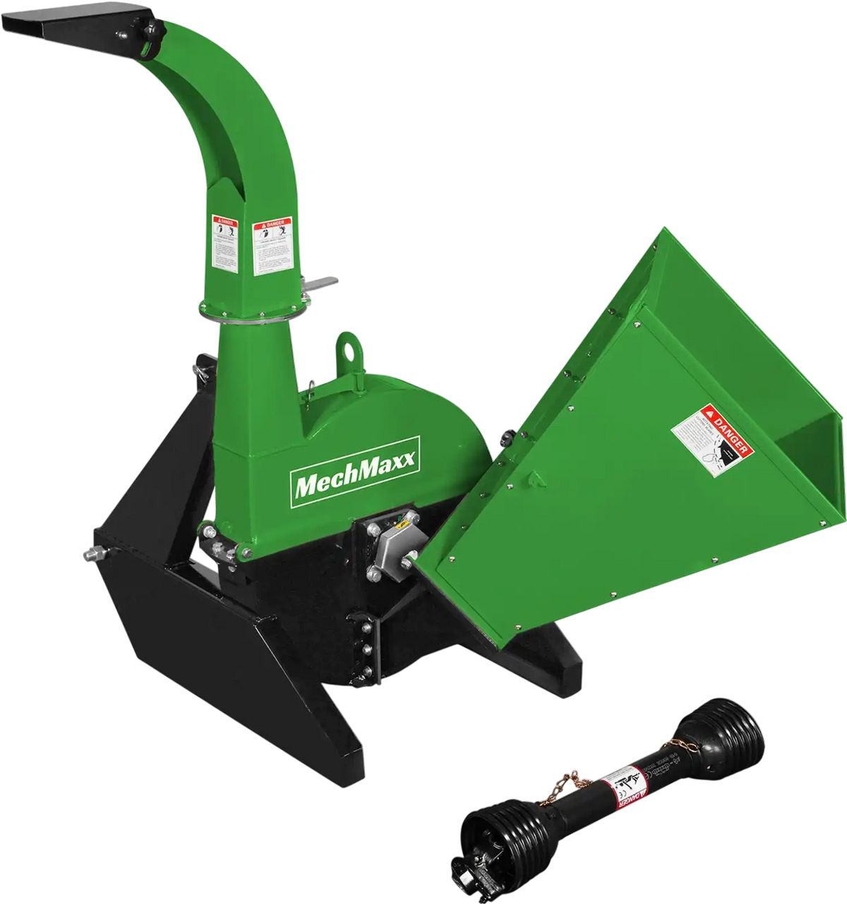 MechMaxx BX42S Wood Chipper 3-Point PTO for Tractors Up to 45HP