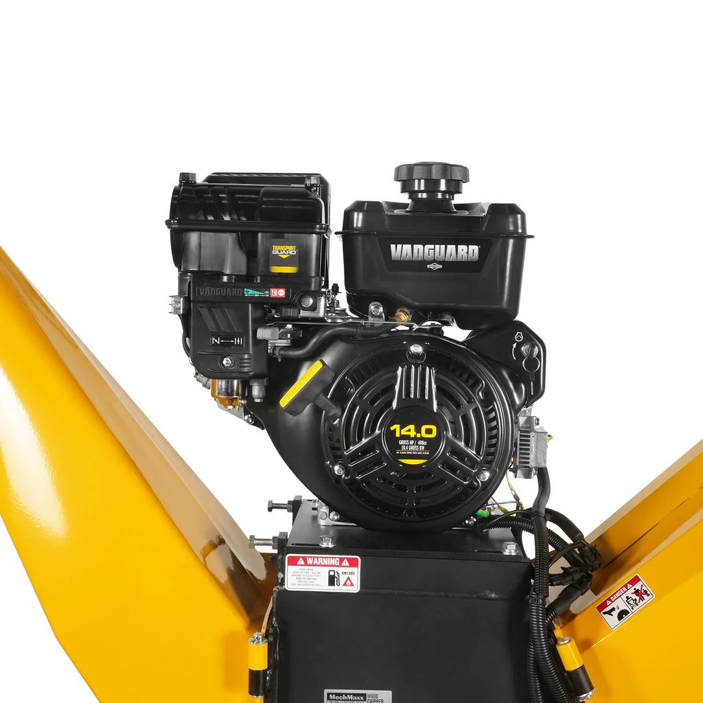 MechMaxx P4206 Wood Chipper 14HP Electric Start 15.2cm Capacity