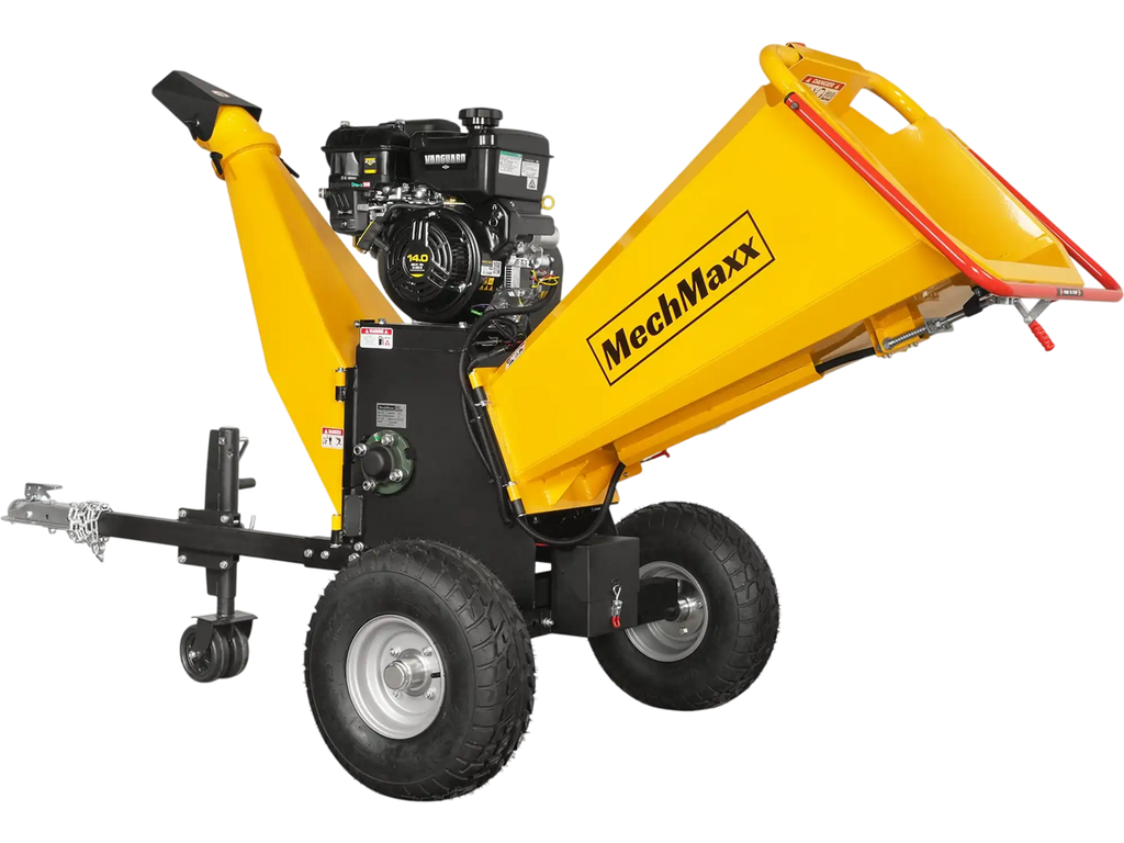 MechMaxx P4206 Wood Chipper 14HP Electric Start 15.2cm Capacity
