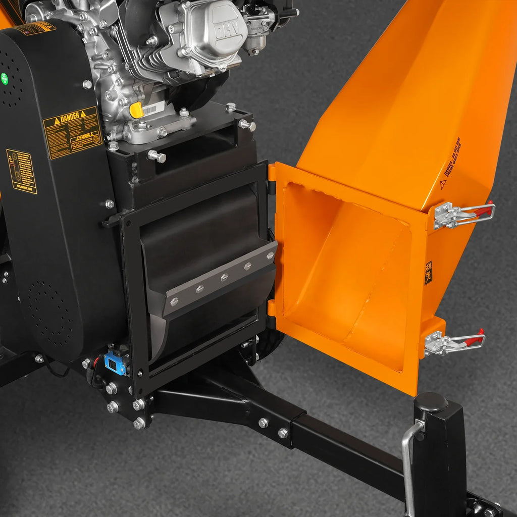 MechMaxx P4206 Wood Chipper 13.4HP Electric Start 15.2cm Capacity