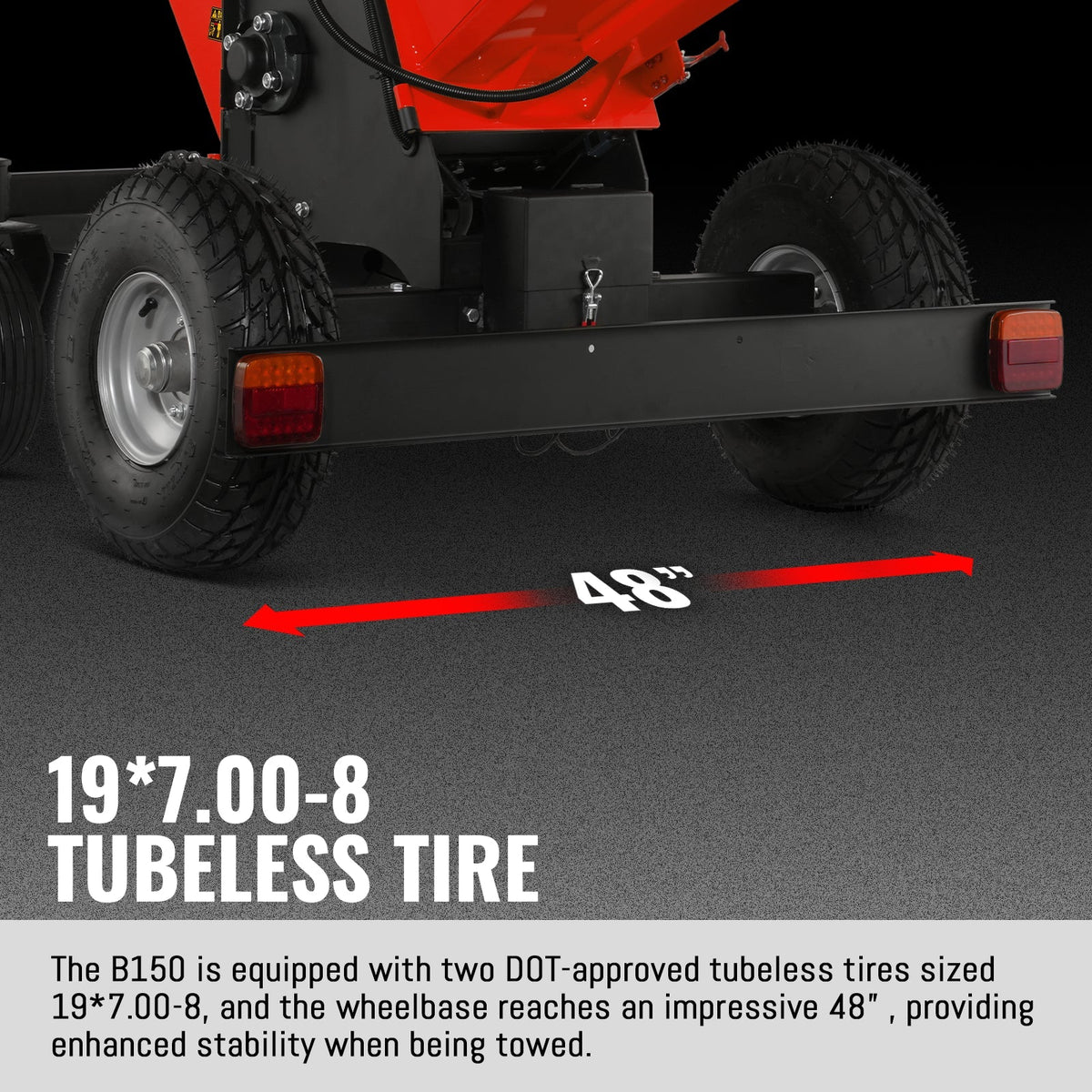 MechMaxx B150 Wood Chipper 14HP Kohler 429cc Electric Start 15.2cm Capacity