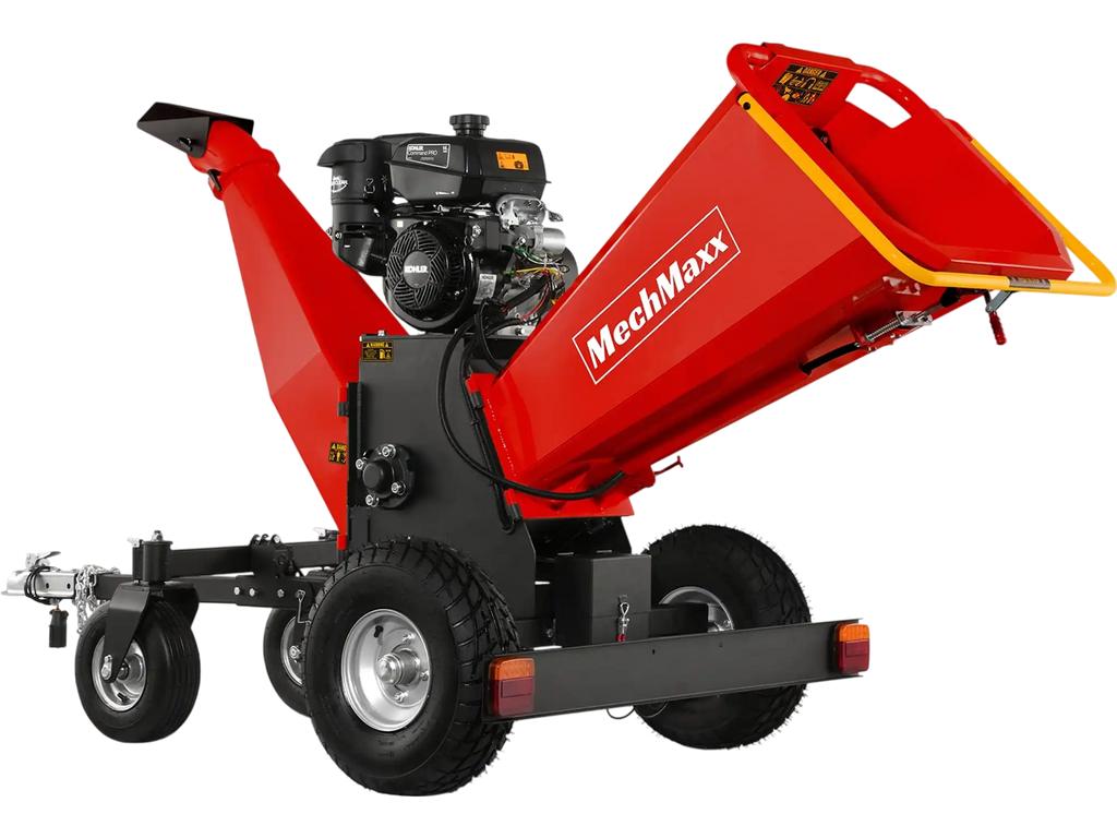 MechMaxx B150 Wood Chipper 14HP Kohler 429cc Electric Start 15.2cm Capacity