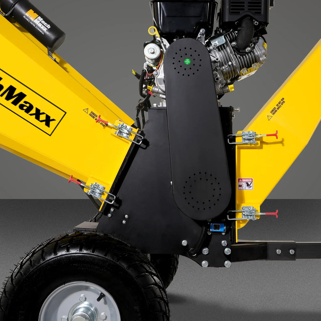 MechMaxx P4206 Wood Chipper 14HP Electric Start 15.2cm Capacity