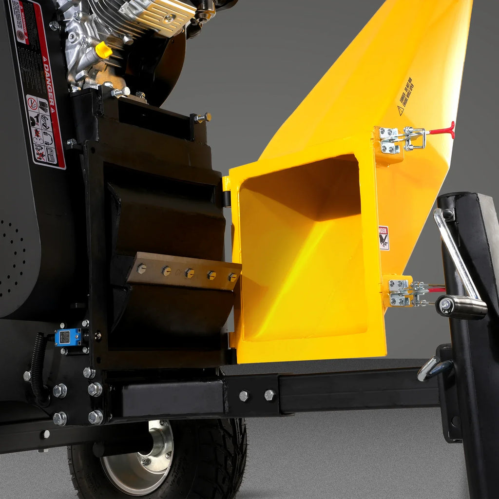 MechMaxx P4206 Wood Chipper 14HP Electric Start 15.2cm Capacity