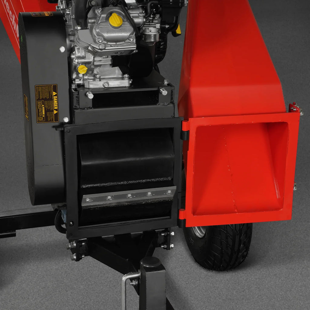 MechMaxx P4206 Wood Chipper 14HP 408cc Electric Start 15.2cm Capacity