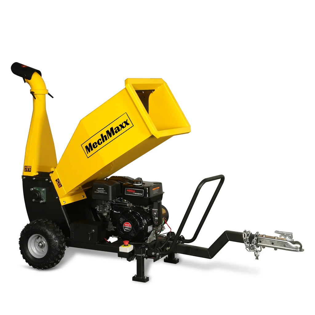 MechMaxx PGS1500 Wood Chipper 15HP Electric Start 12.7cm Capacity