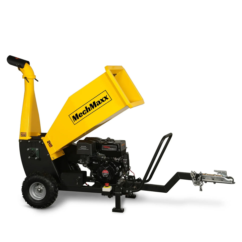 MechMaxx PGS1500 Wood Chipper 15HP Electric Start 12.7cm Capacity