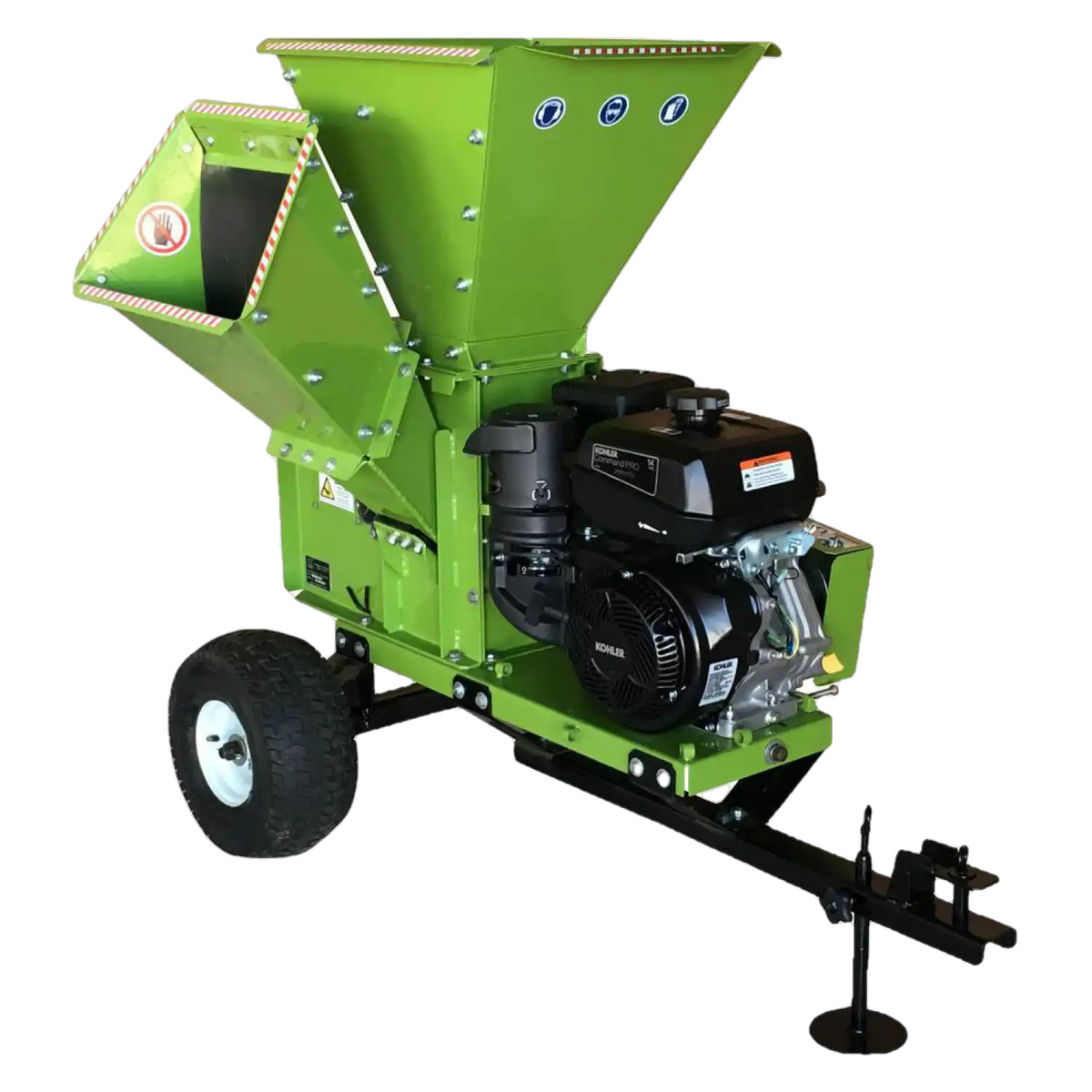 YARDBEAST 2090 Wood Chipper 14HP Kohler 8.9cm Capacity