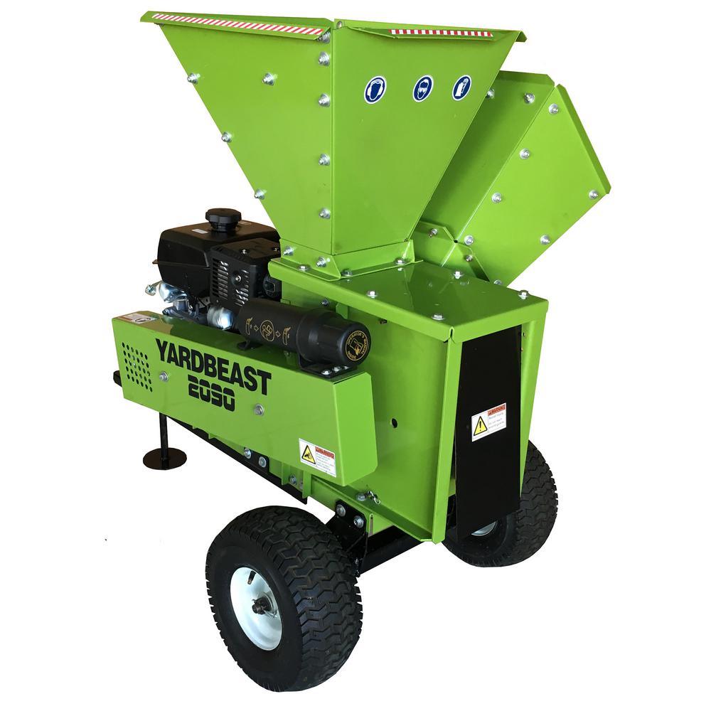 YARDBEAST 2090 Wood Chipper 14HP Kohler 8.9cm Capacity